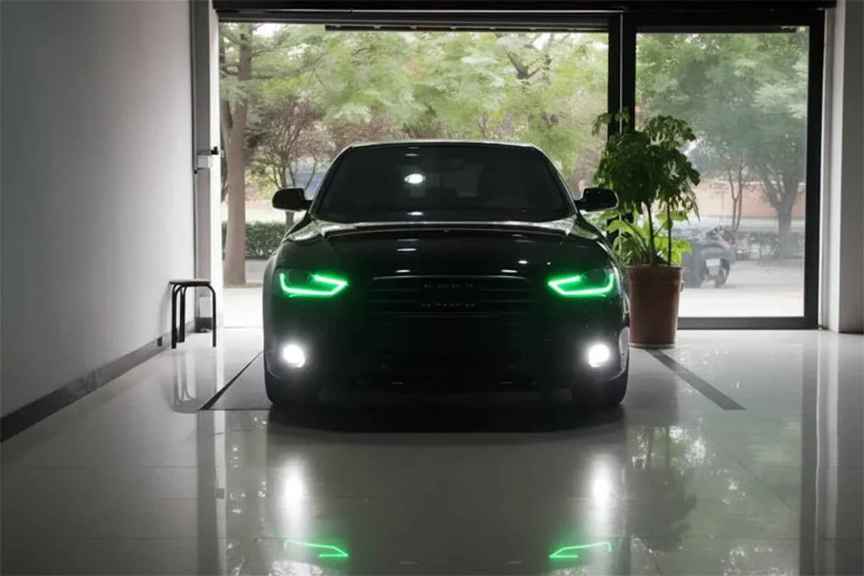 RGB Bluetooth DRL Headlight Upgrade, Audi A4/S4 2013-2016