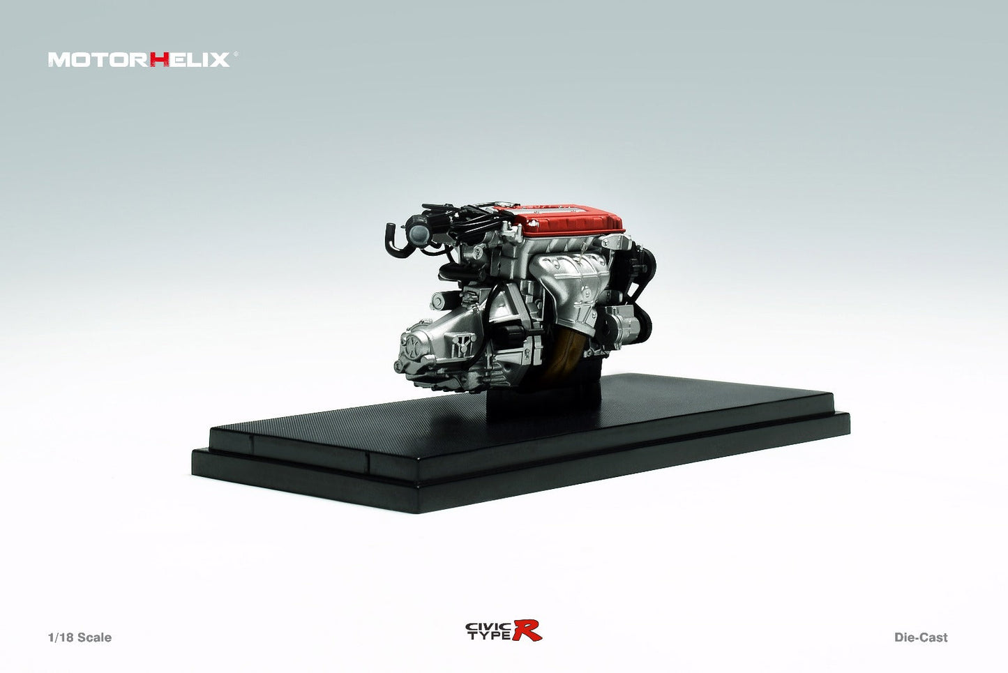 MOTORHELIX Honda Civic Type-R EK9-120 SILVER 1:18