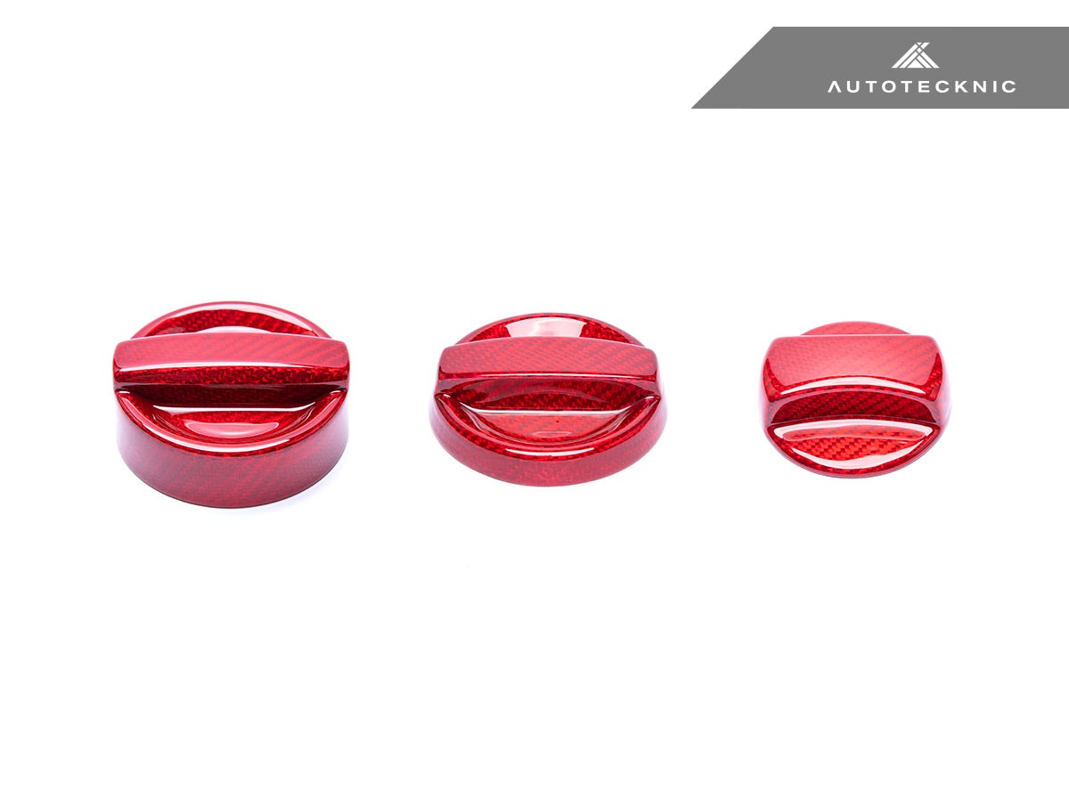 AutoTecknic Dry Carbon Competition Oil Cap Cover - A90 Supra 2020-Up