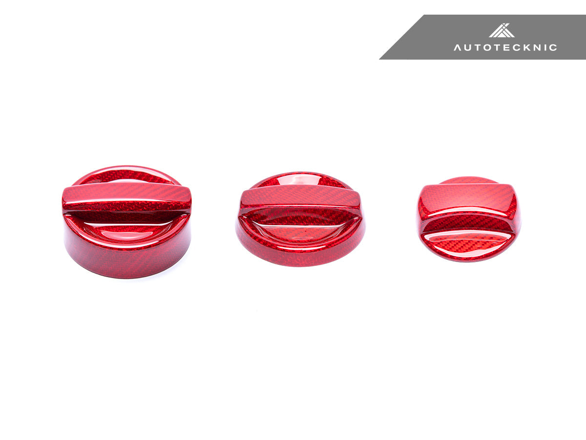 AutoTecknic Dry Carbon Competition Oil Cap Cover - G20 3-Series