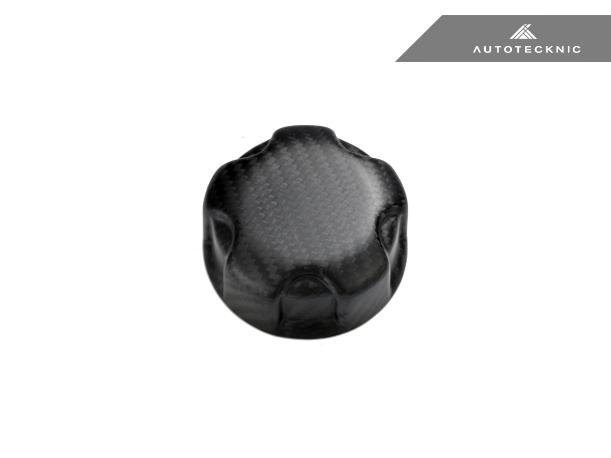 AutoTecknic Dry Carbon Charge Cooler Tank Cap Cover - F06/ F12/ F13 M6