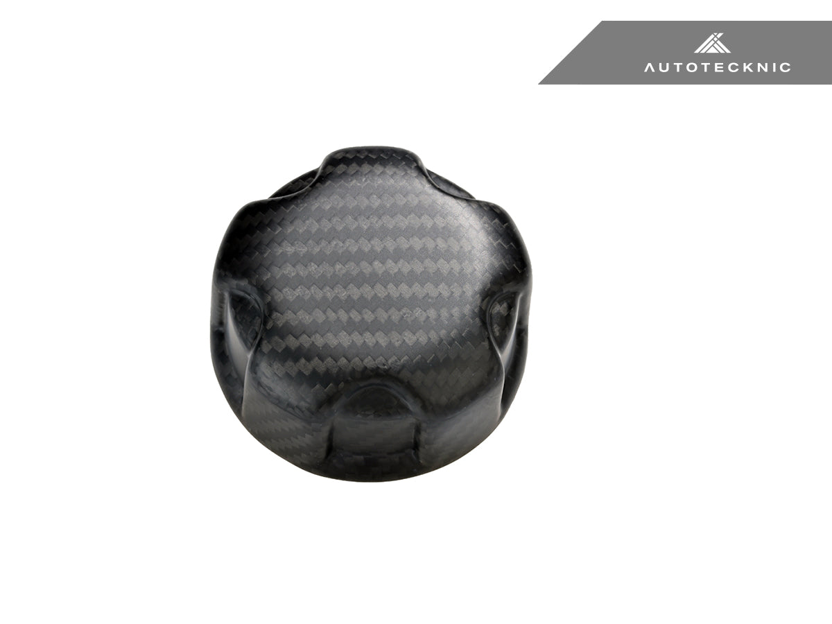 AutoTecknic Dry Carbon Charge Cooler Tank Cap Cover - F06/ F12/ F13 M6