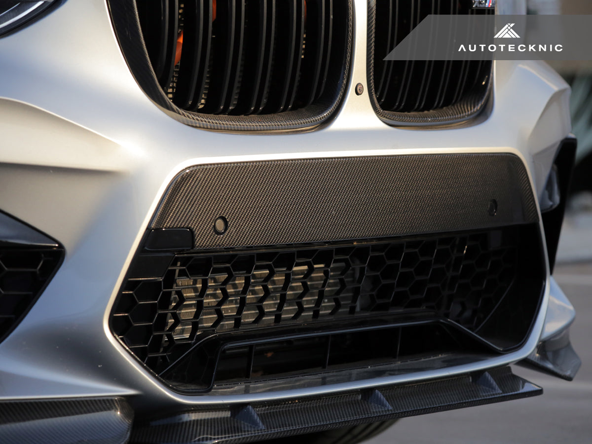 AutoTecknic Dry Carbon Fiber Bumper Trim - F97 X3M | F98 X4M Pre-LCI