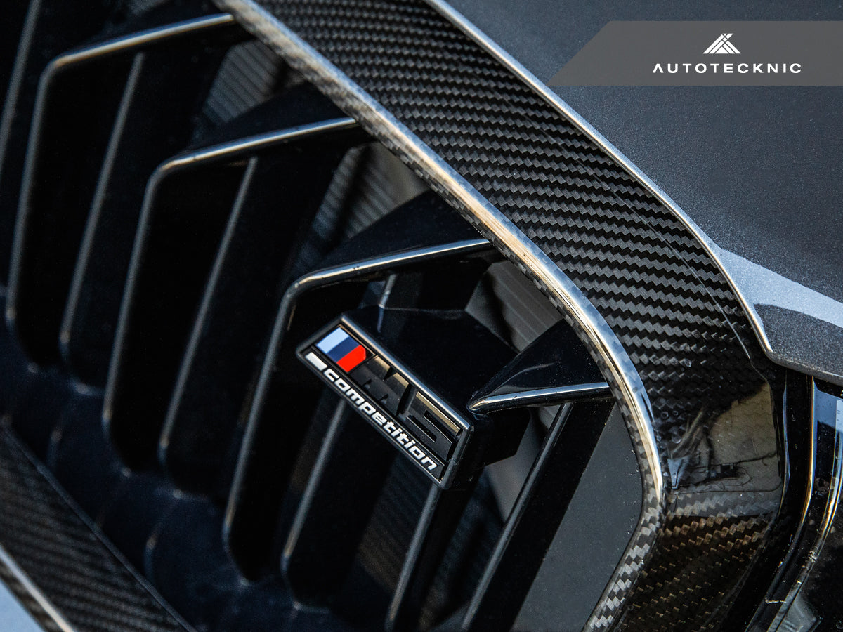 AutoTecknic Replacement Dry Carbon Grille Surround - F90 M5 LCI