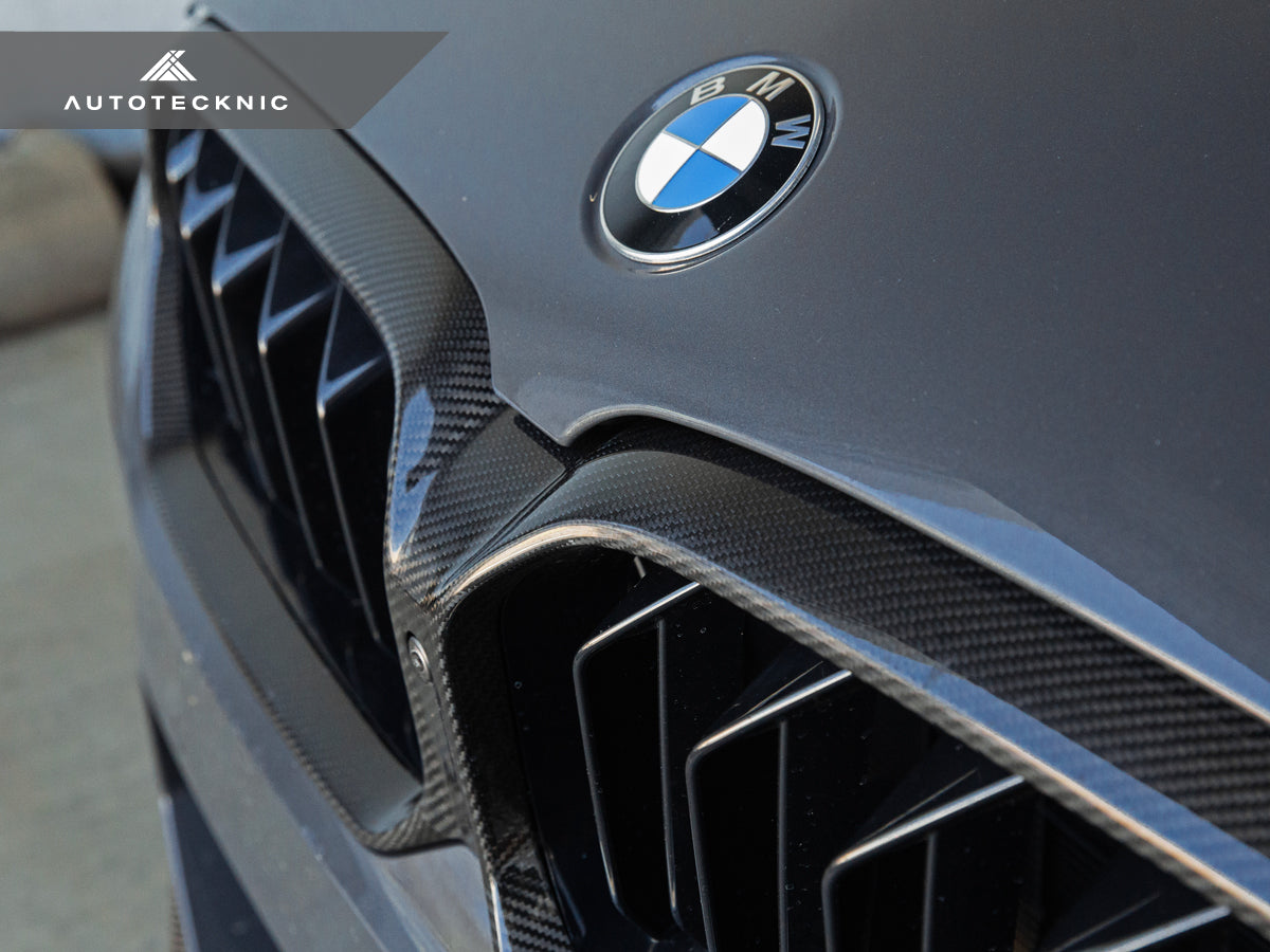AutoTecknic Replacement Dry Carbon Grille Surround - F90 M5 LCI