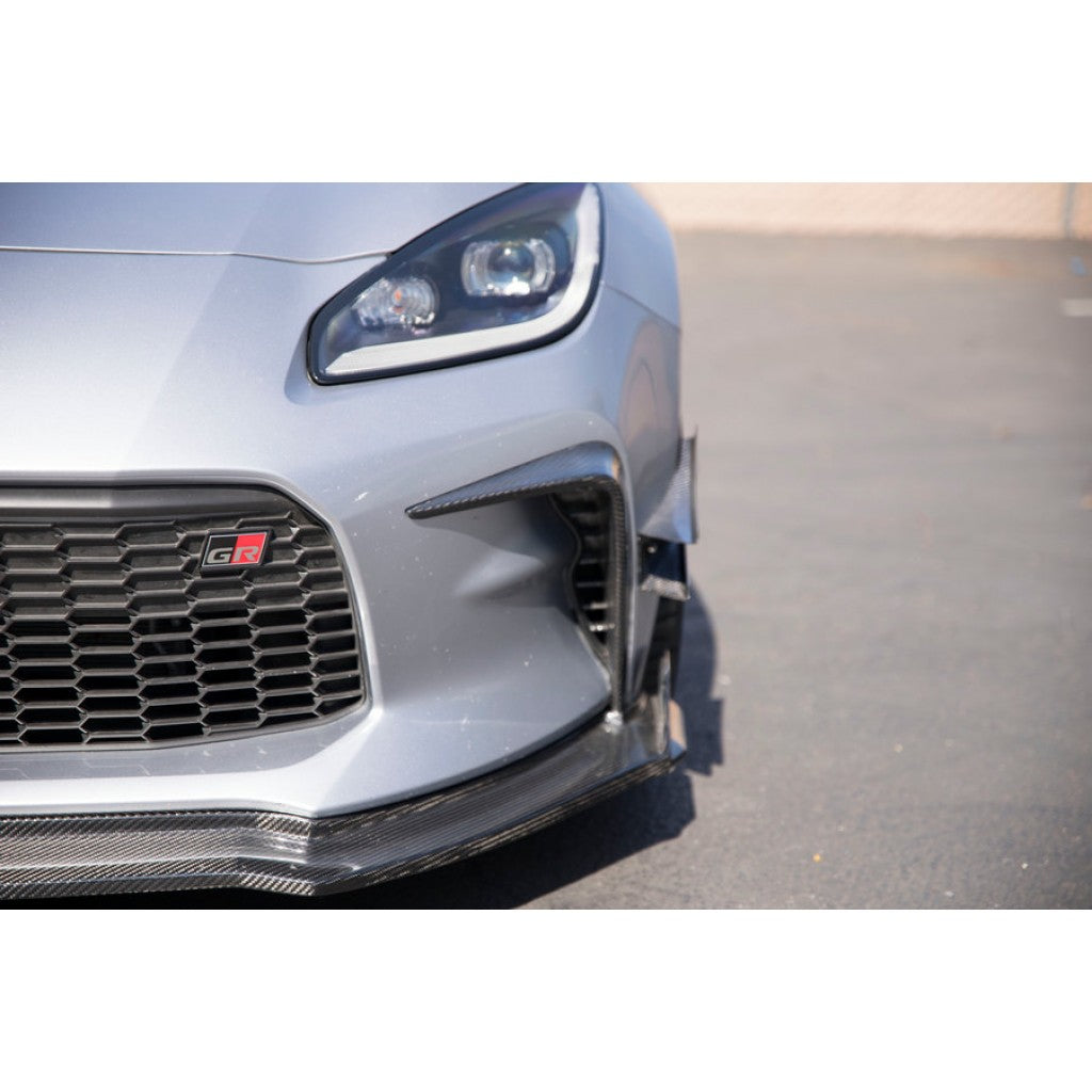 Carbon Fiber Toyota GR86 Front Bumper Bezels 2022+