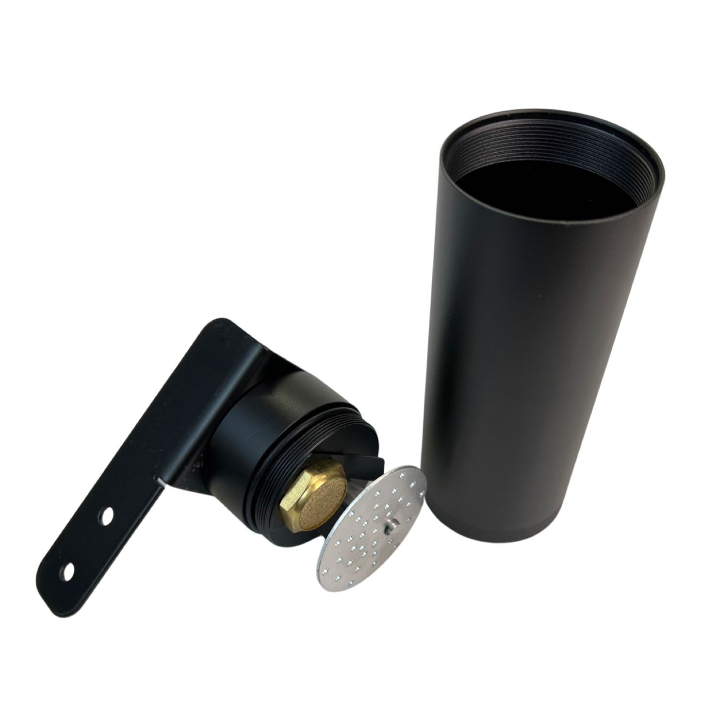 Universal Oil Catch Can XL 2Port -6AN + Mounting Bracket Kit + Filter 7.50z