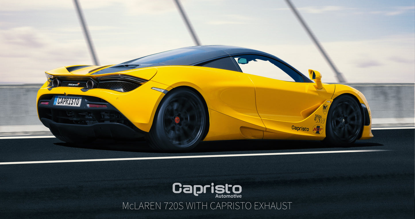 Mclaren 720S - Valved Exhaust + Cat Spare Downpipes (CES3)
