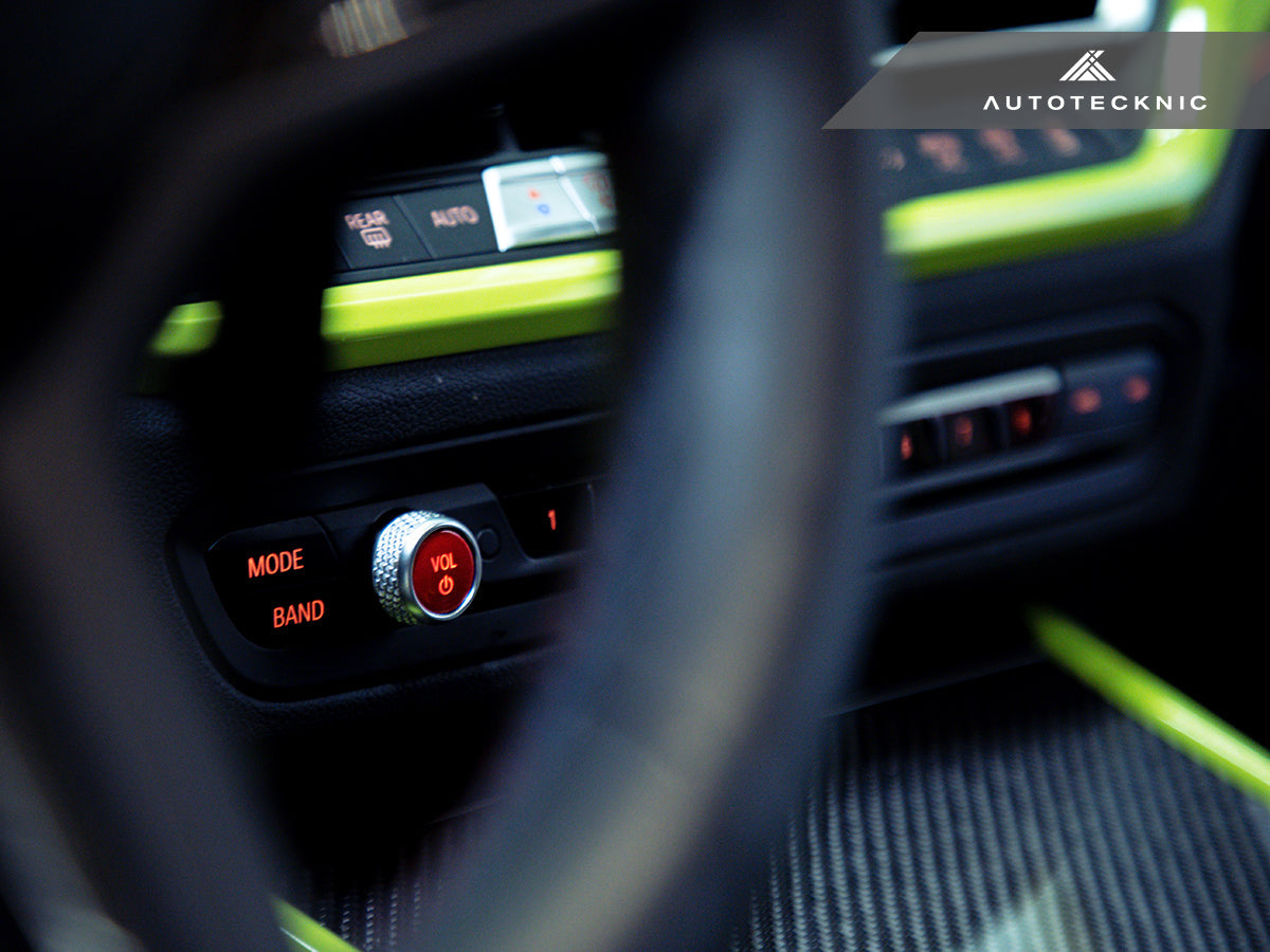 AutoTecknic Bright Red Audio Volume Button - G30/ G31 5 Series