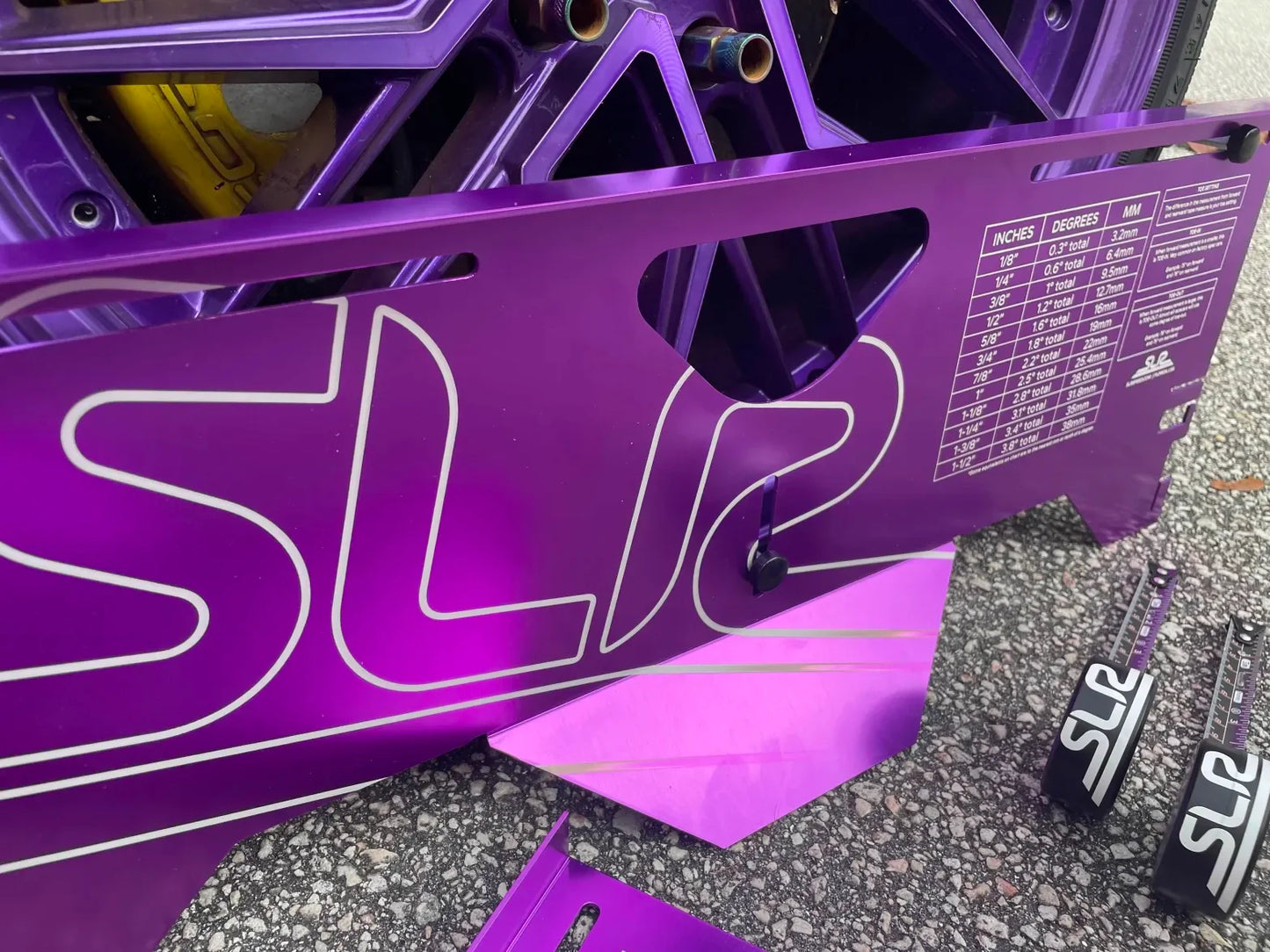 SLR Toe Adjustment Plates for Racing & Drifting