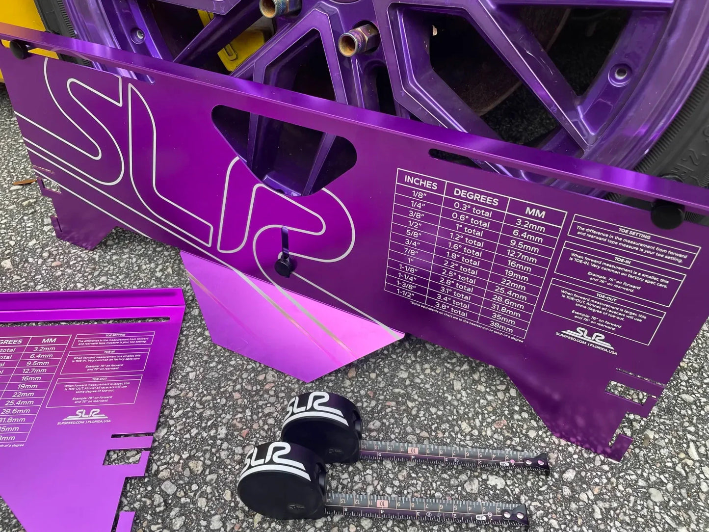 SLR Karting Toe Plates