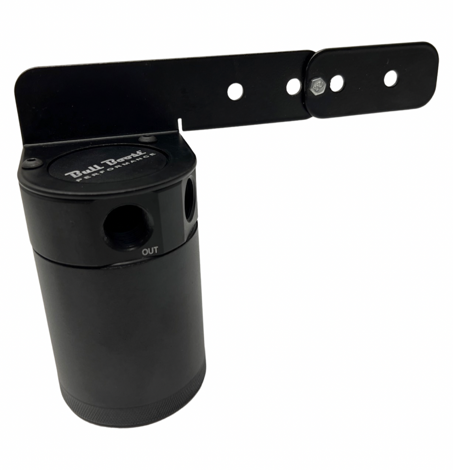 Universal Performance Oil Catch Can 2 Port -10AN + Mounting Bracket Kit Turbo V2