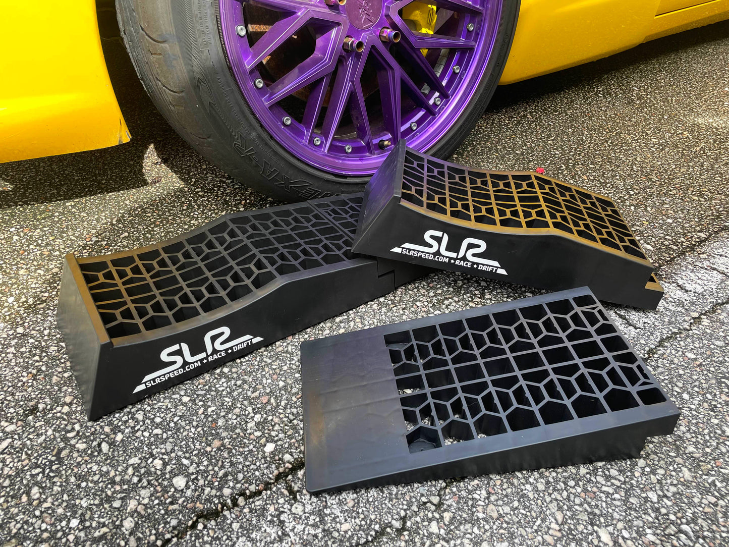 SLR Low Profile Race Ramps for C140 - Split-Style for Easy Jacking