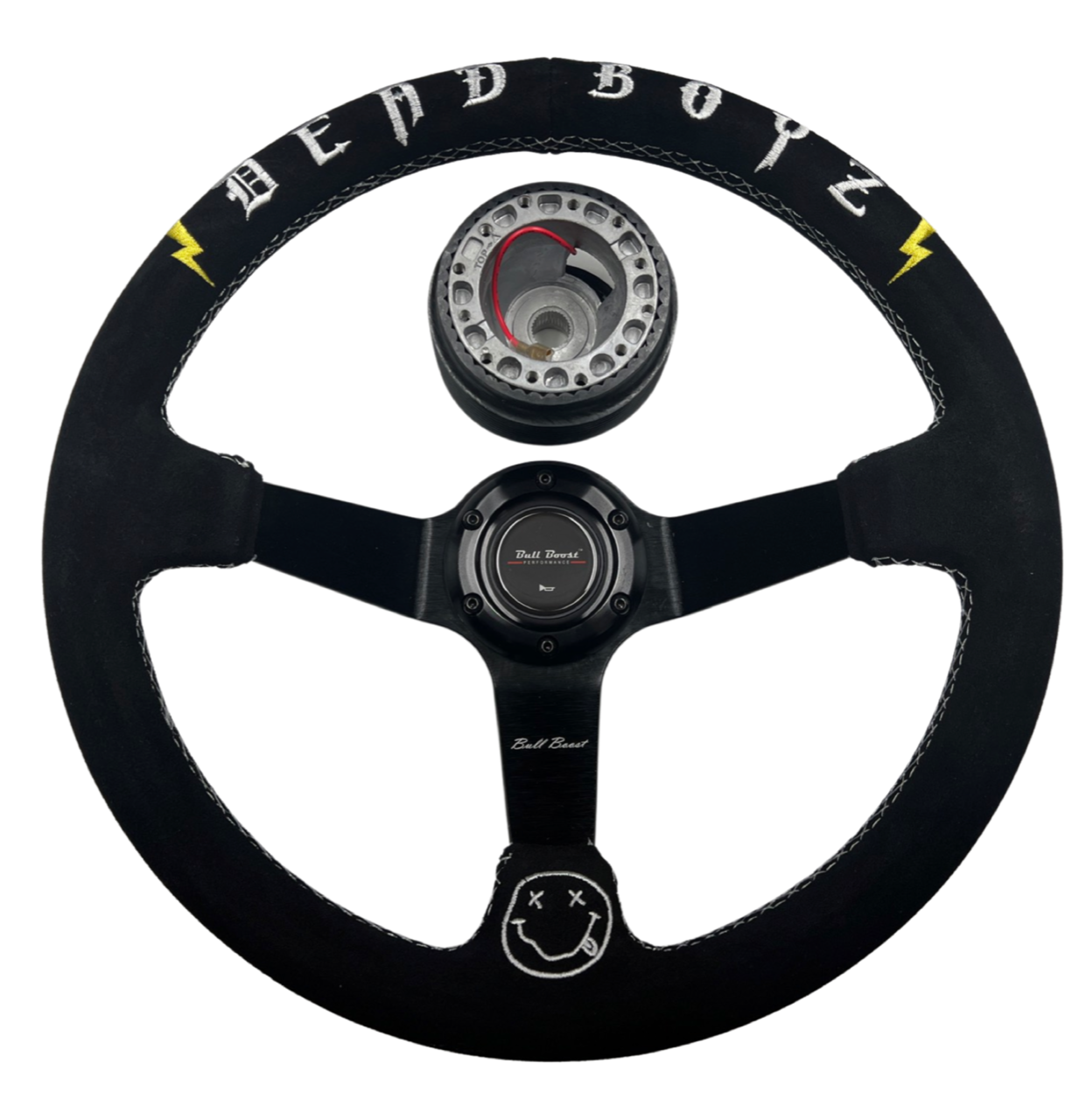 Deadboyz Steering Wheel + Hub Adapter Kit For Toyota Pickup, Corolla, 4Runner, MR2, Camry