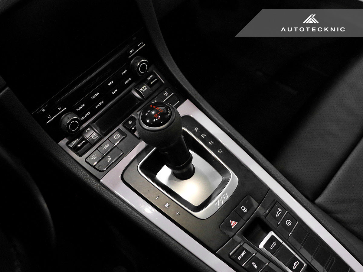 AutoTecknic Suede Shifter Knob - Porsche 911 (997.2 & 991) 2009–2018