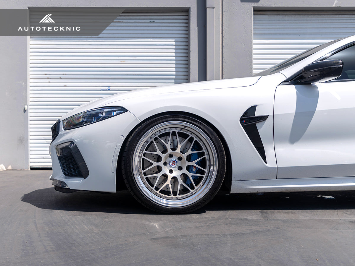 AutoTecknic Performance Dry Carbon Splitter Set - F9X M8