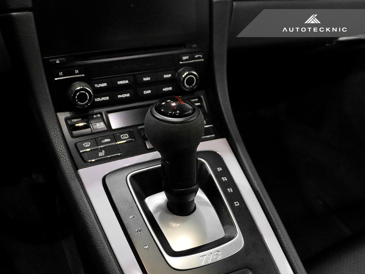 AutoTecknic Suede Shifter Knob - Porsche 911 (997.2 & 991) 2009–2018