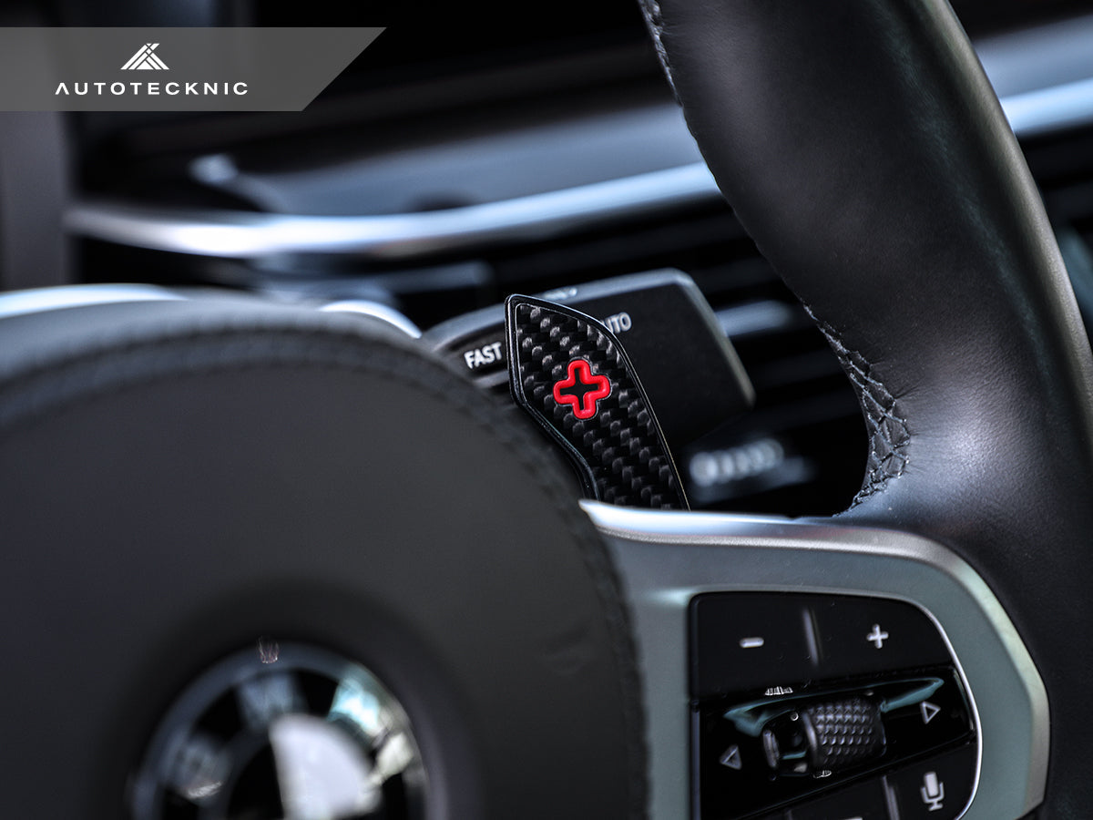 AutoTecknic Carbon Fiber Pole Position Shift Paddles - F96 X6M