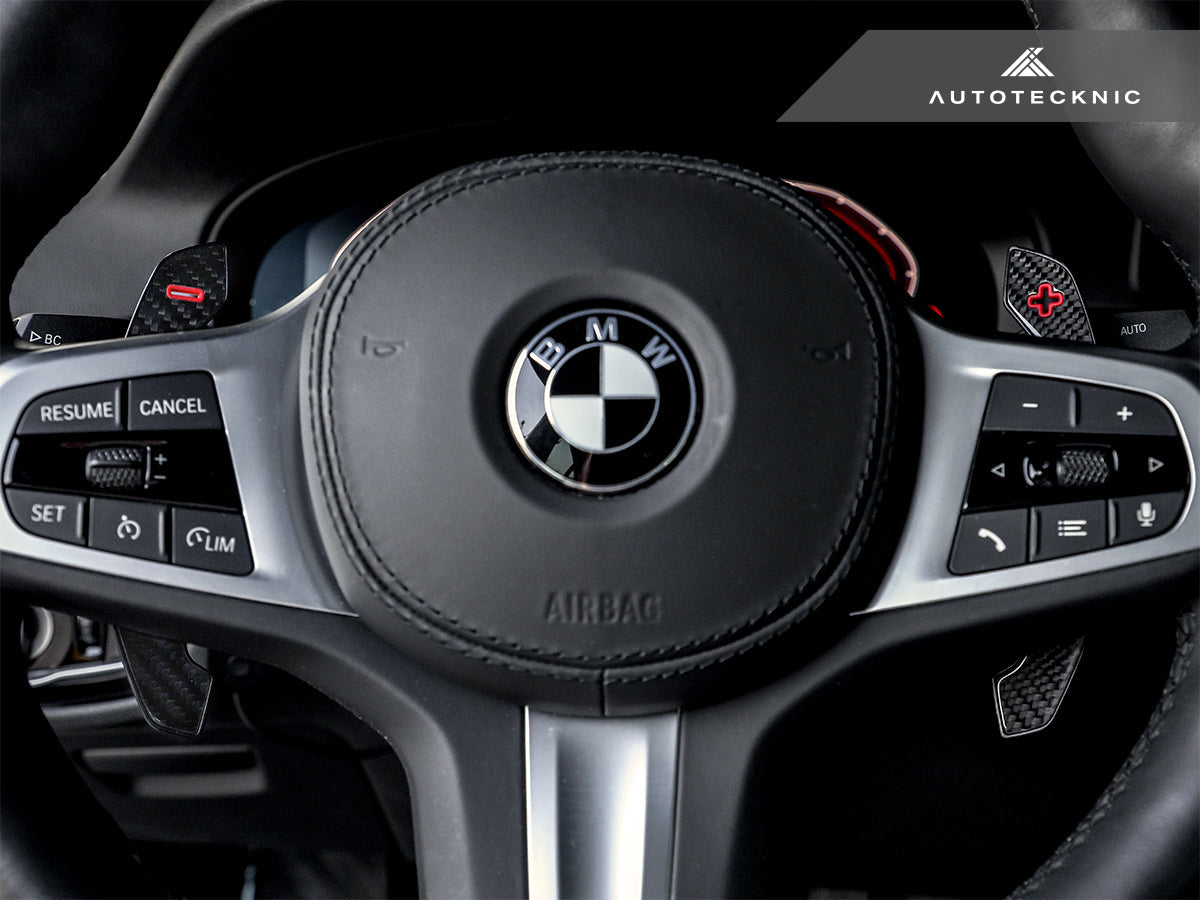 AutoTecknic Carbon Fiber Pole Position Shift Paddles - F90 M5