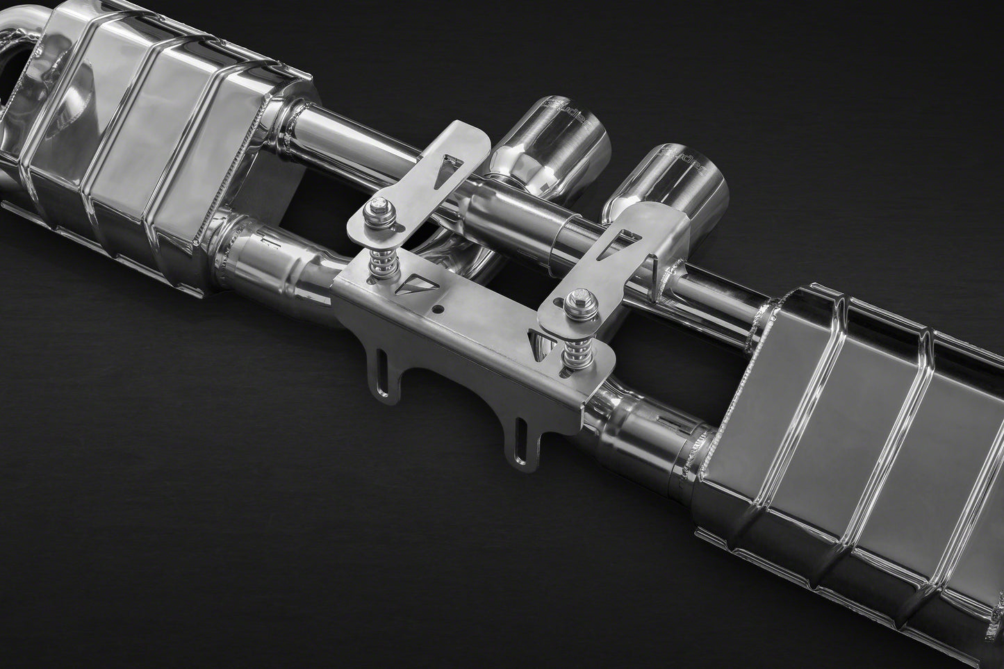 Porsche 991.1 GT3/3RS - Racing Valved Exhaust w Headers, Sport Cats, and Carbon Engine Cover (CES3)