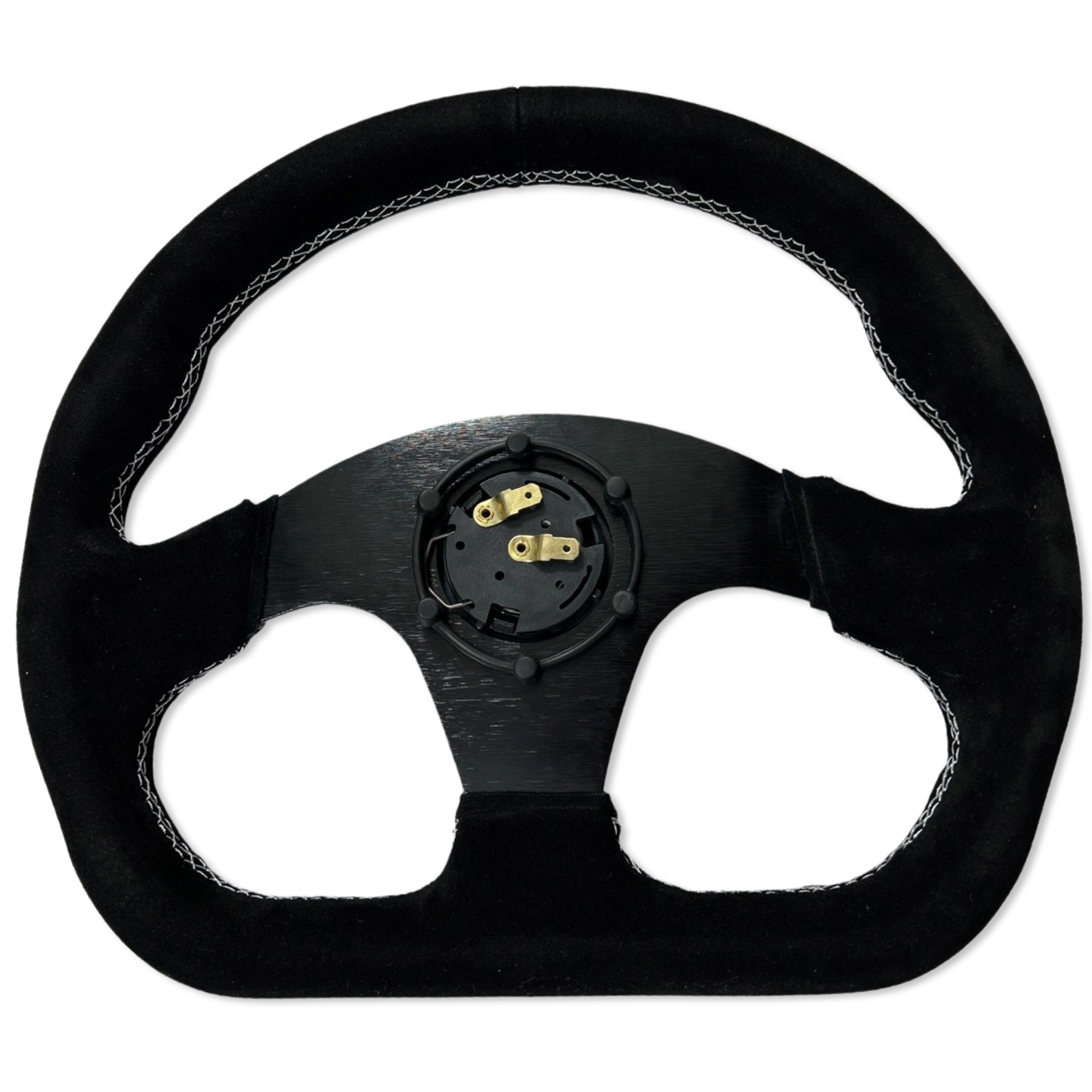 Quadro Flat Steering Wheel + Hub Adapter for Toyota Chaser KE70 AE71 AE82 AE86 Supra Corolla