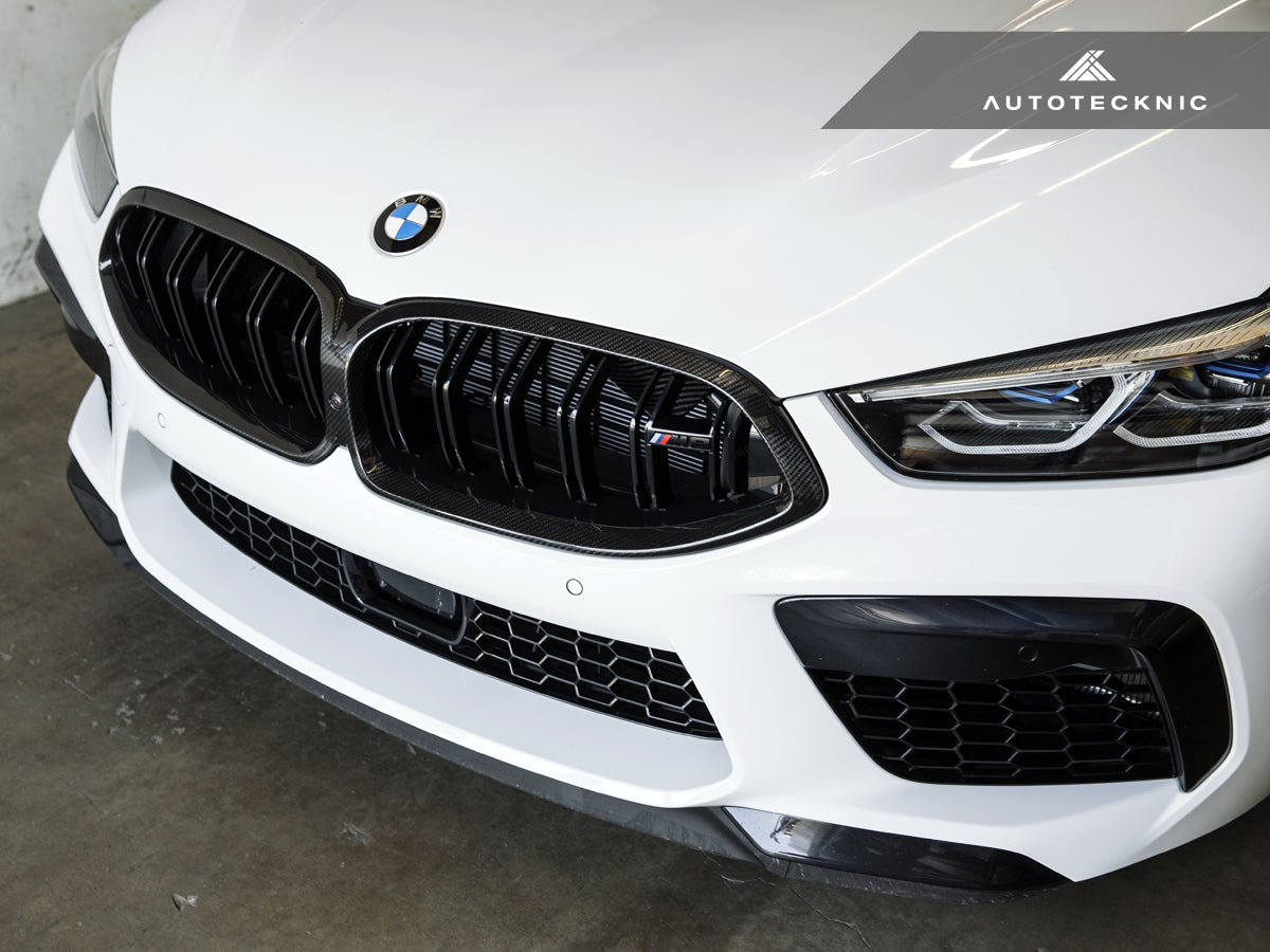 AutoTecknic Replacement Dry Carbon Grille Surround - F9X M8
