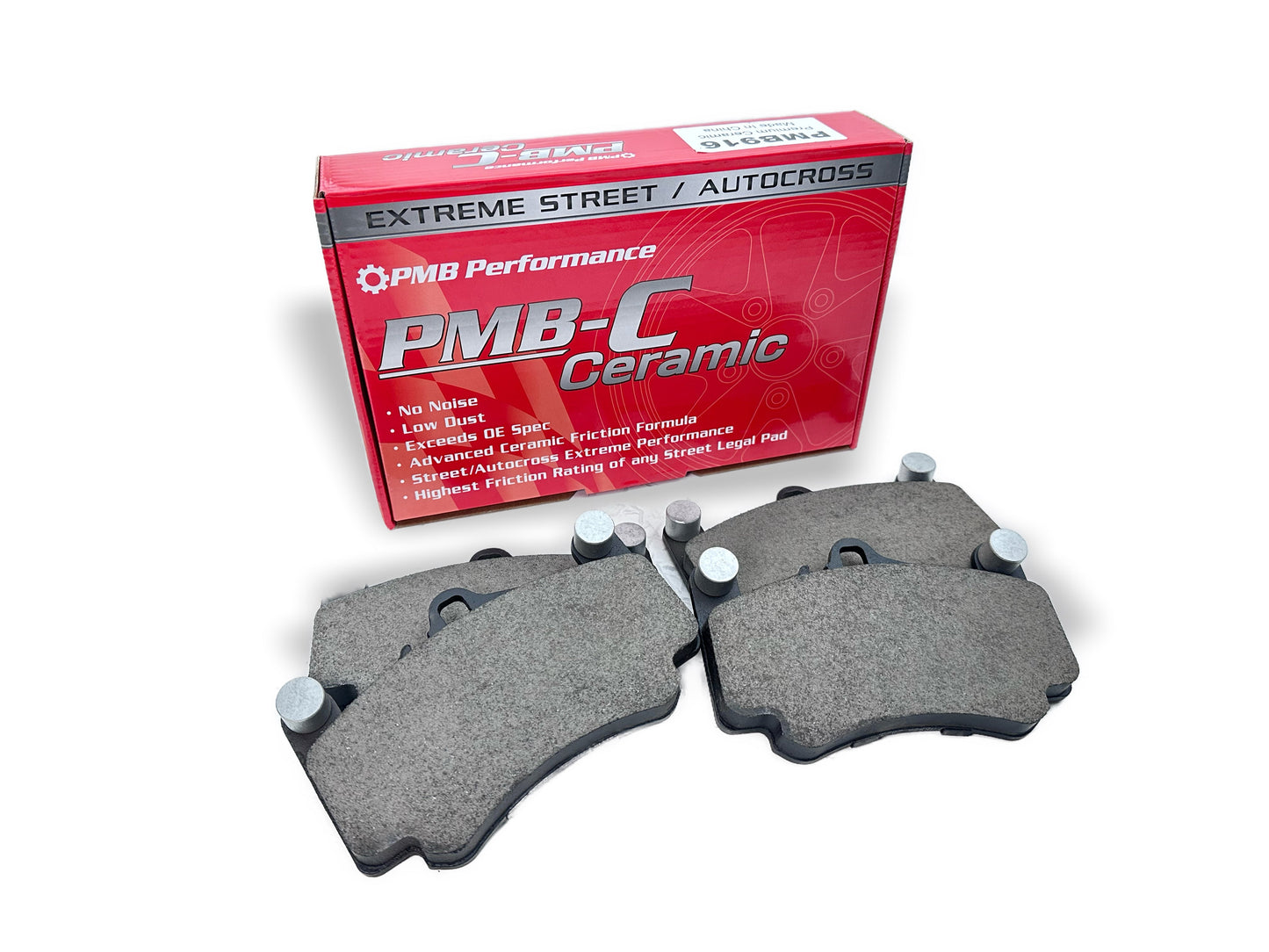 PMB-C Ceramic Pads for Porsche 997 3.8 Carrera 4S/GTS (2009-2012) Front