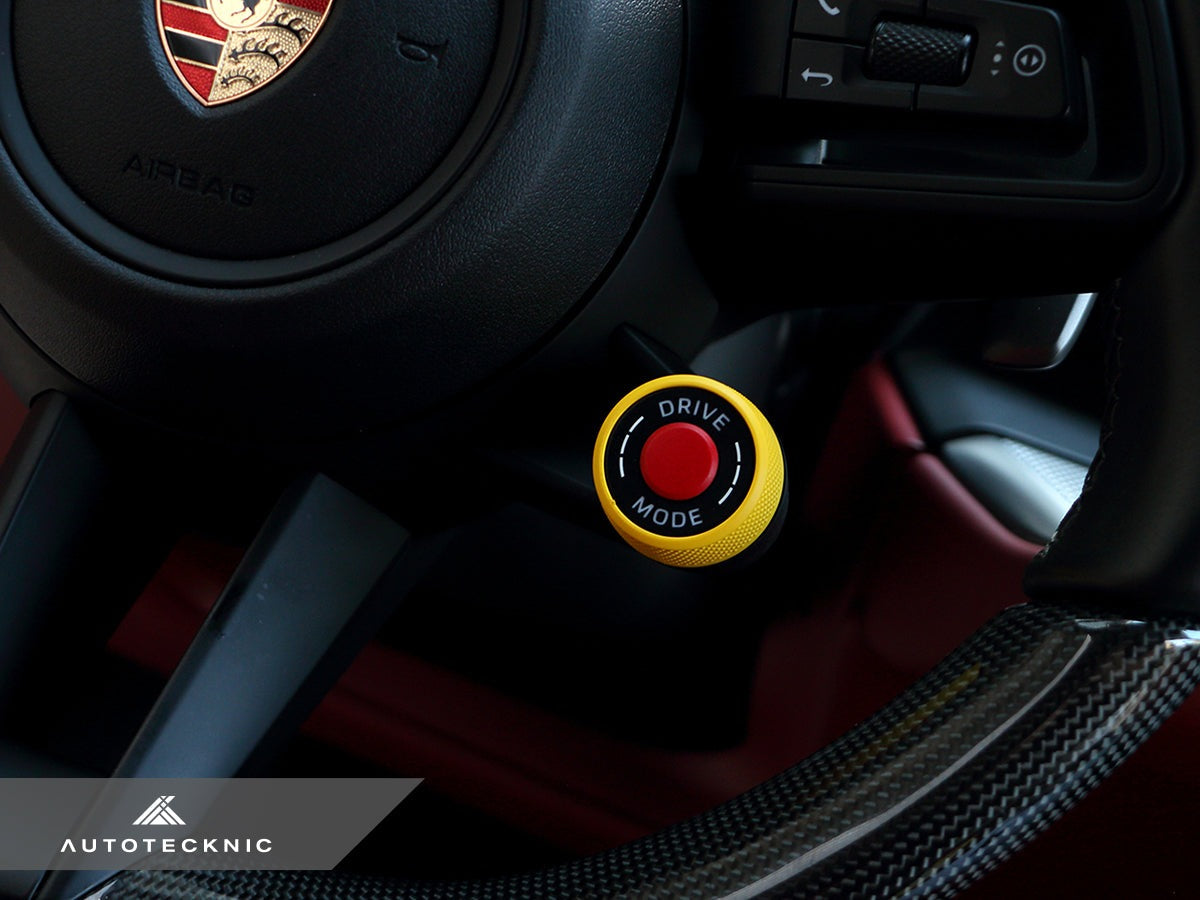 AutoTecknic Painted Drive Mode Selector Switch Dial - Porsche