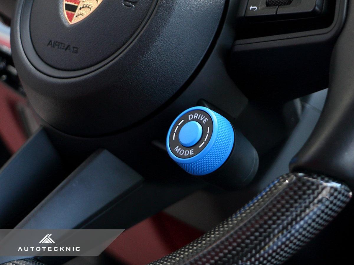 AutoTecknic Painted Drive Mode Selector Switch Dial - Porsche