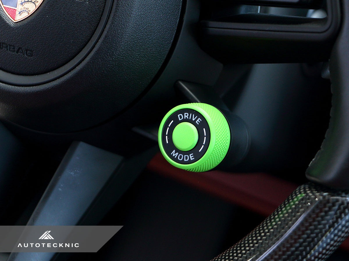 AutoTecknic Painted Drive Mode Selector Switch Dial - Porsche