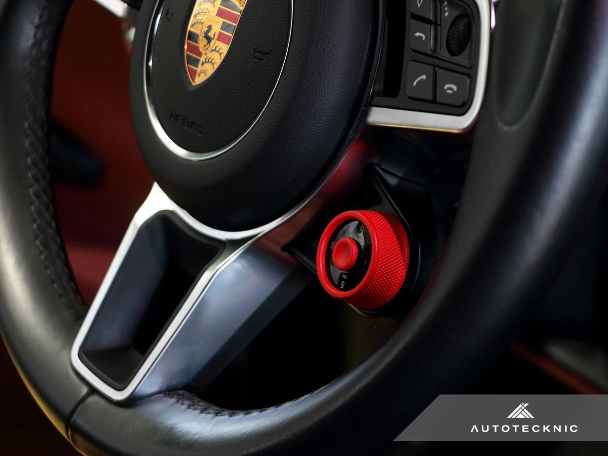 AutoTecknic Painted Drive Mode Selector Switch Dial - Porsche