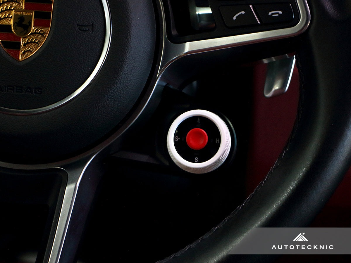AutoTecknic Painted Drive Mode Selector Switch Dial - Porsche