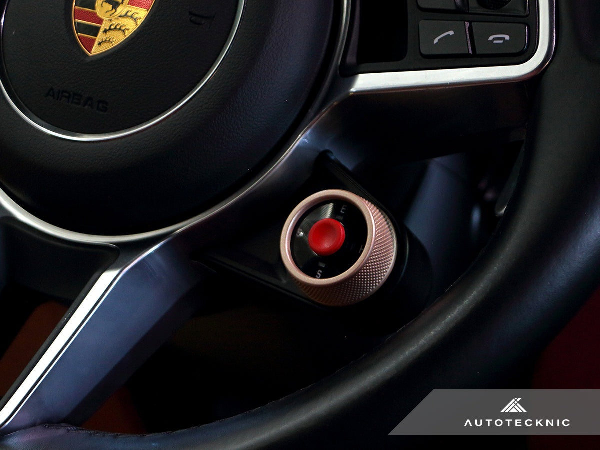 AutoTecknic Painted Drive Mode Selector Switch Dial - Porsche