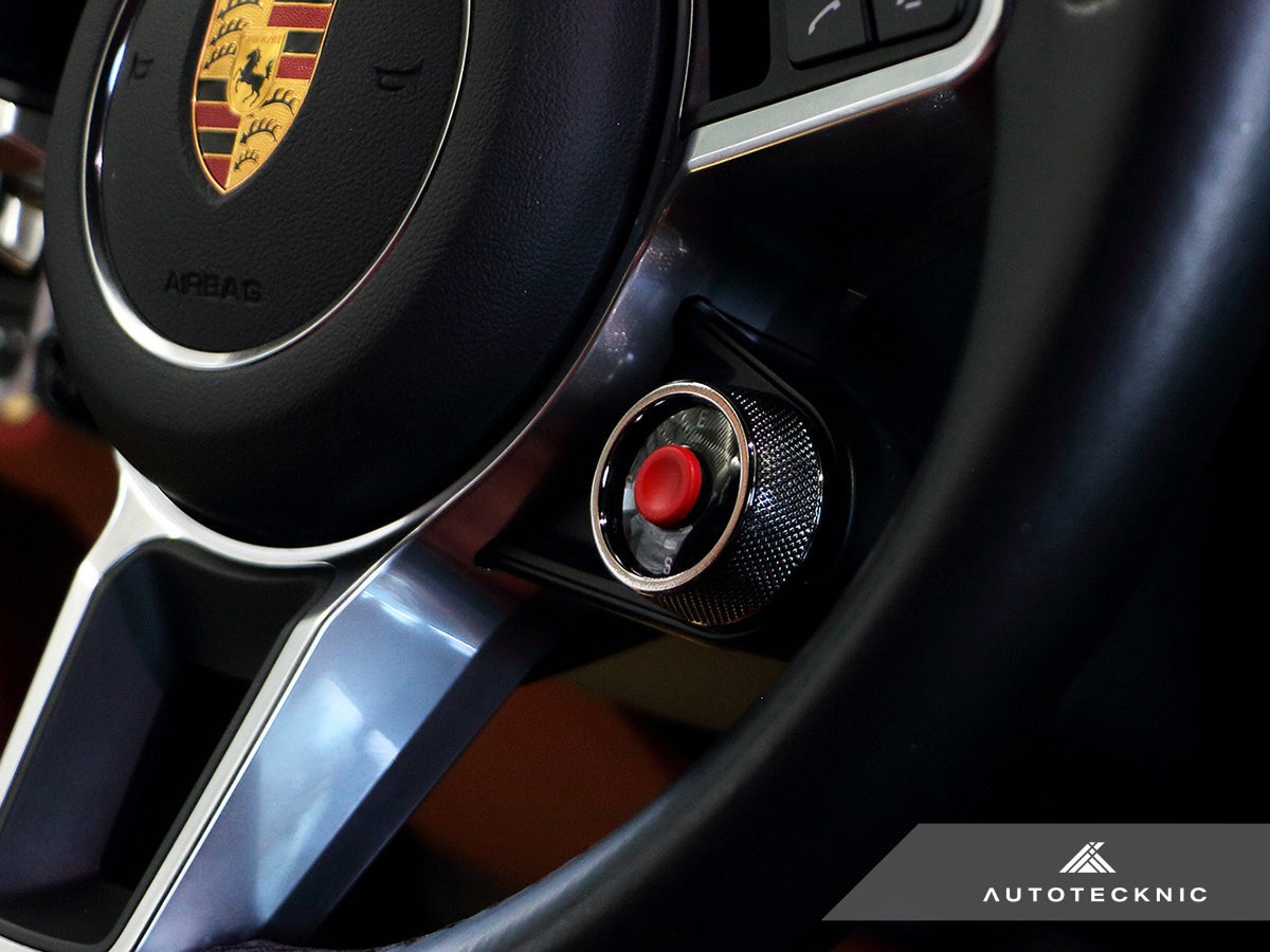 AutoTecknic Painted Drive Mode Selector Switch Dial - Porsche