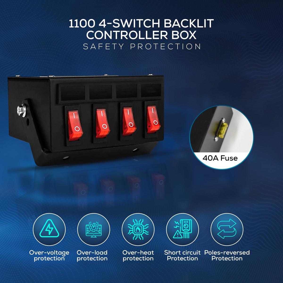 UBL 1100 4-Switch Box