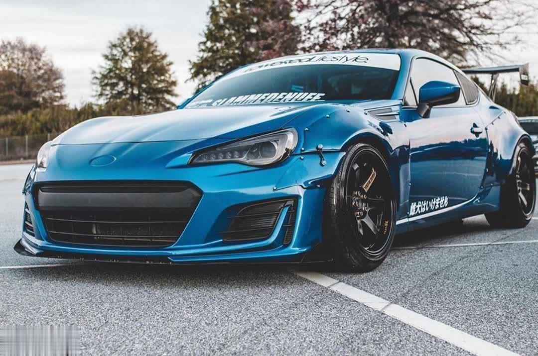 2013 - 2019 Subaru Brz Front Splitter V2