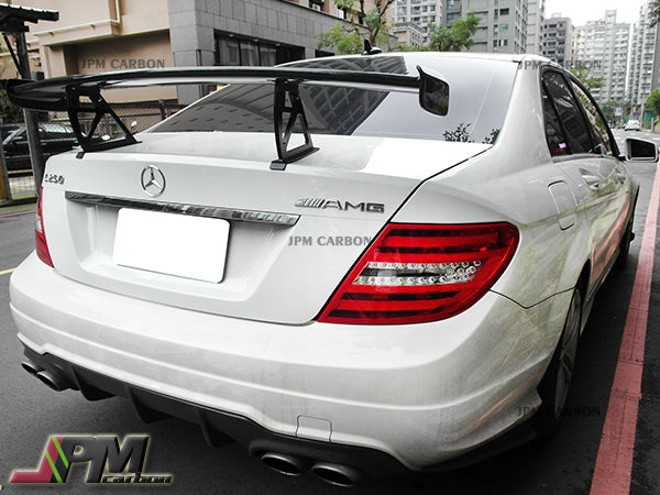 [JPMCarbon] BS Style Carbon Fiber Trunk Spoiler Fits For 2008-2014 Mercedes-Benz W204 C-Class Sedan