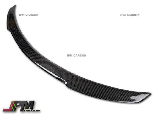 [JPMCarbon] V Style Carbon Fiber Trunk Spoiler Fits For 2015-2021 Mercedes-Benz W205 C-Class Sedan Only