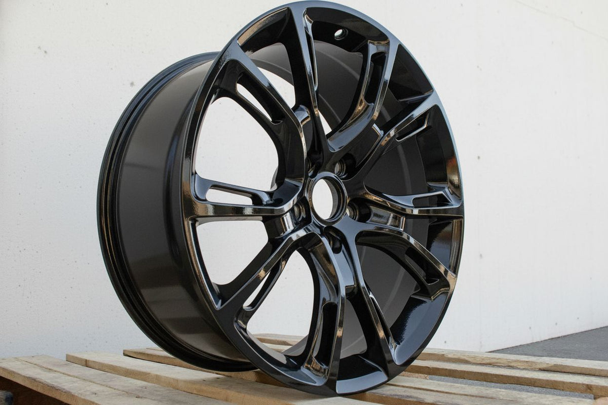 JP1 20x9 5x127 +34 71.5 Full Gloss Black