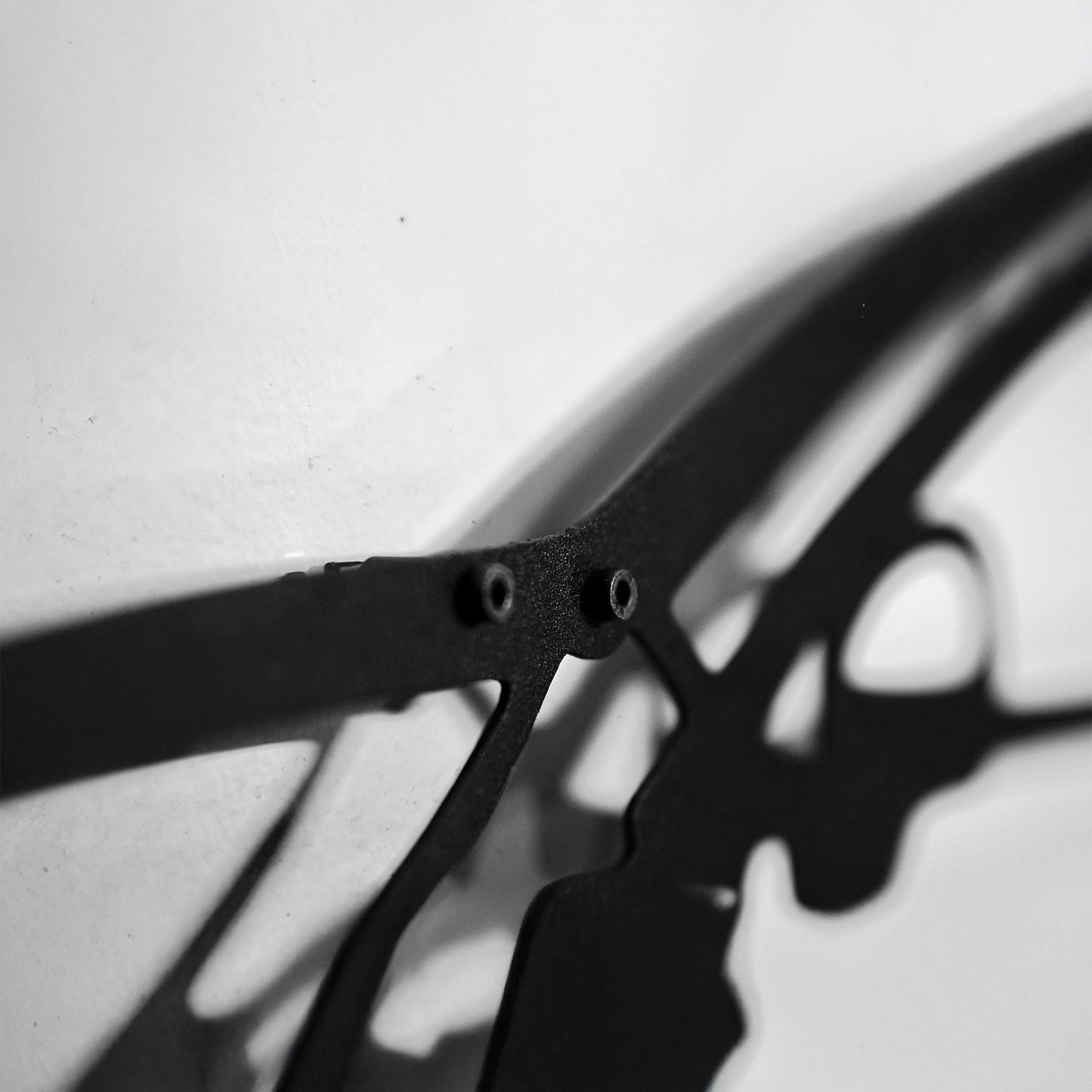 2022 Volkswagen Golf GTI Wall Art – Steel Silhouette with Spinning Wheels-KAFMEKA010