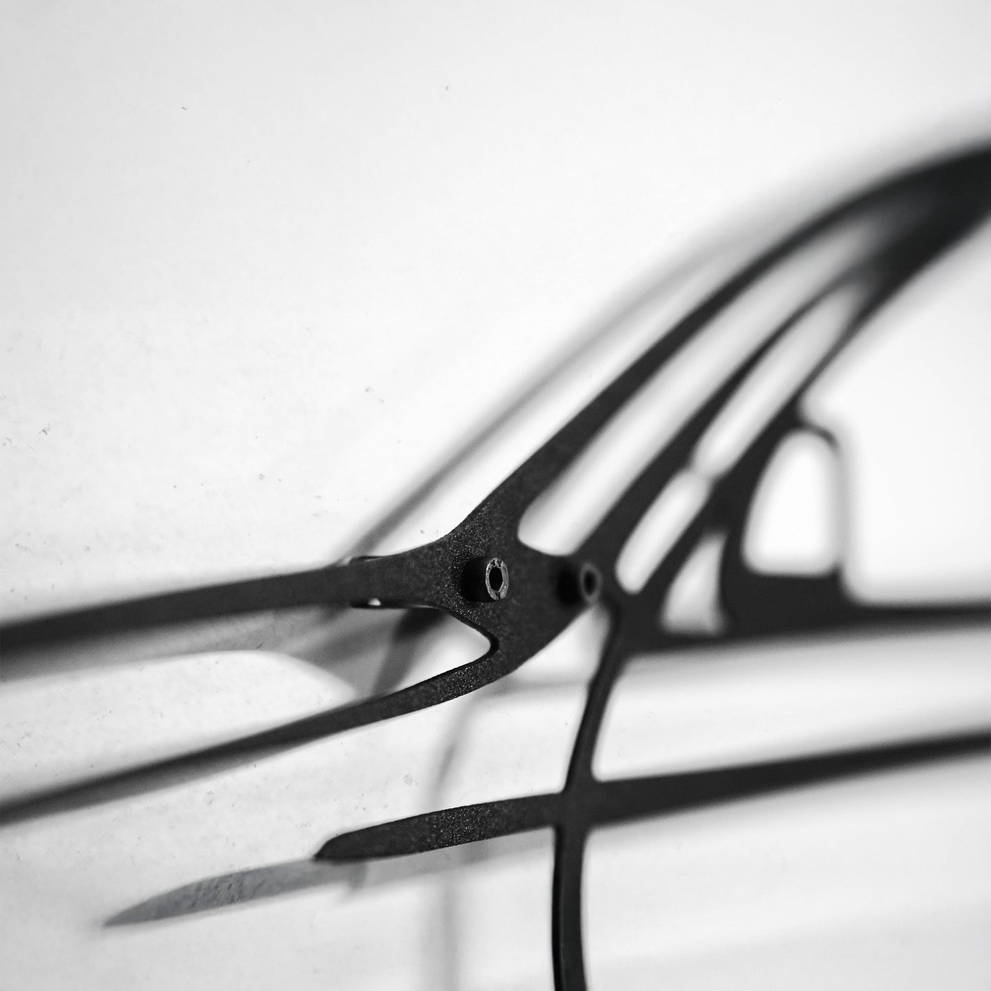 Audi S4 Wall Art – Steel Silhouette with Spinning Wheels -KAFMEKA011