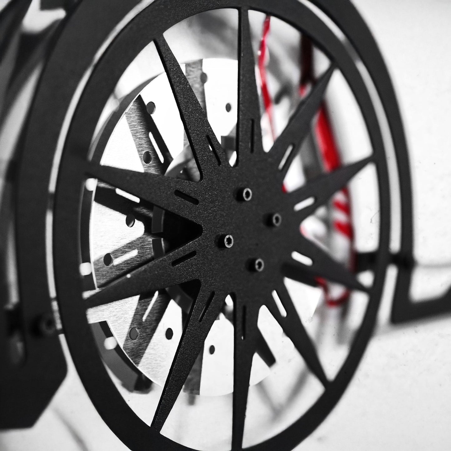 Toyota Supra MK5 Wall Art – Modern JDM Steel Silhouette with Spinning Wheels-KAFMEKA044