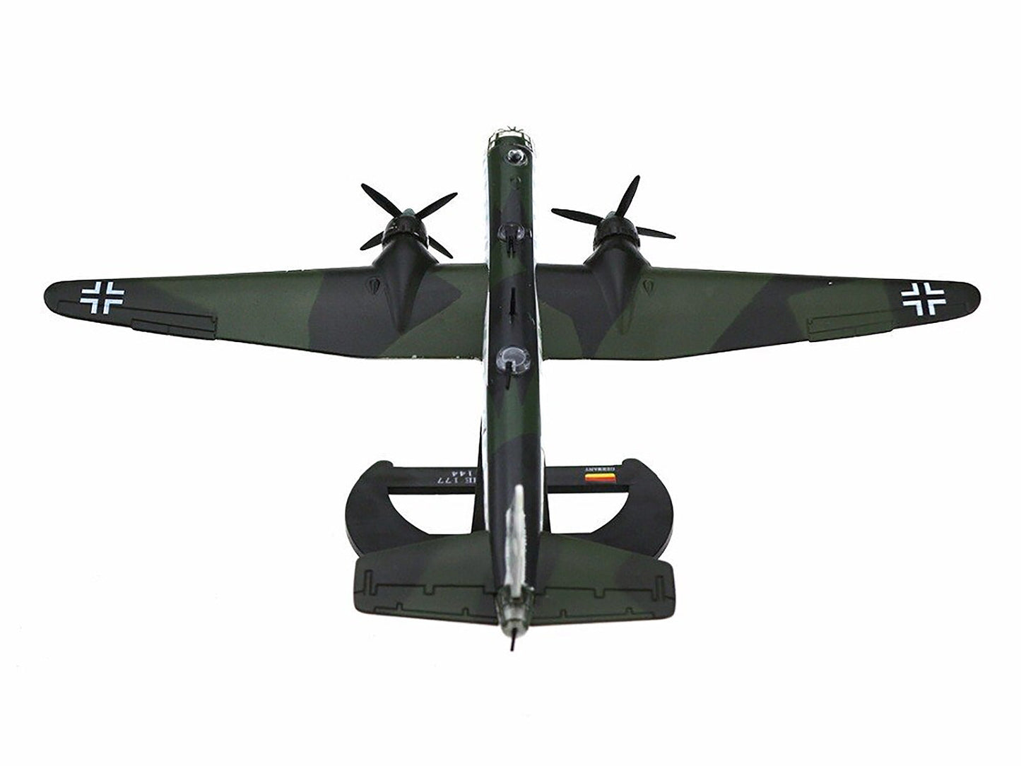 Heinkel He 177 Bomber Aircraft "II./KG 40 Bordeaux France" (1942) German Luftwaffe 1/144 Diecast Model Airplane by Luppa