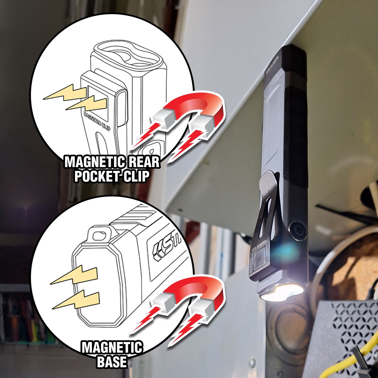 LP-EDC 5.0 Low Profile Everyday Carry Ultra-Thin Flashlight