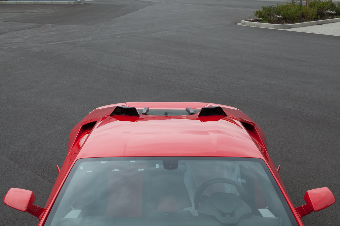Lamborghini Huracan - Carbon Fiber + Glass Bonnet (With Scoops)