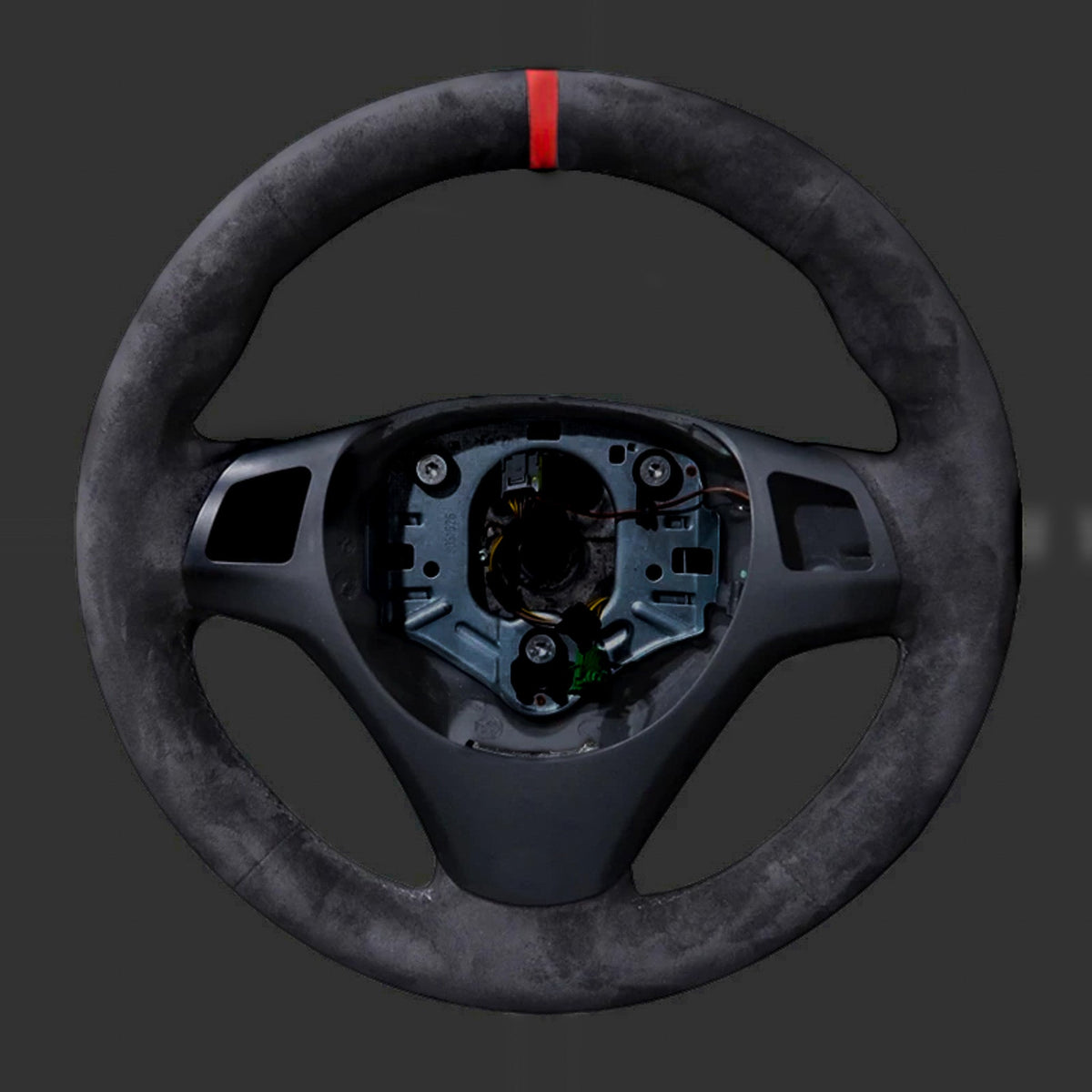 BMW E-Series Alcantara Suede Steering Wheel Cover DIY