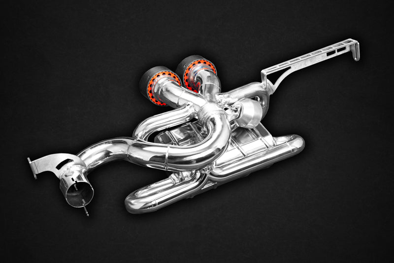 Lotus Evora/S - Valved Exhaust + Carbon Tips (OEM Control)