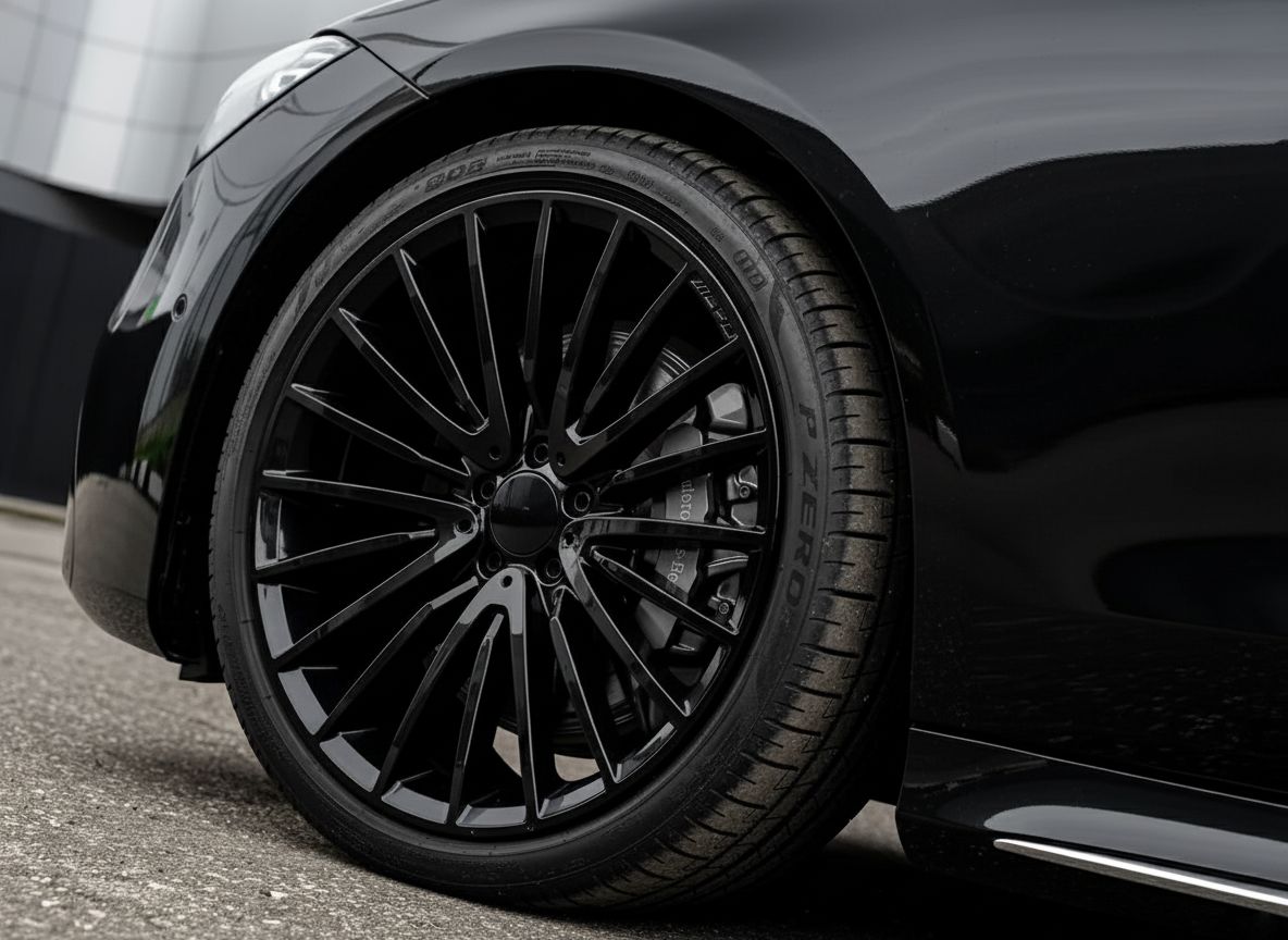 MB15 19x9.5 5x112 +38 66.6 Gloss Black