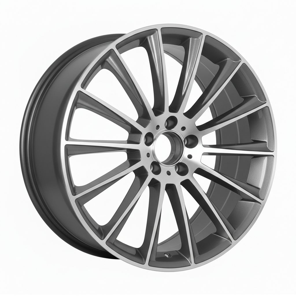 MB4 19x9.5 5x112 +40 66.6 Gunmetal Machined Face