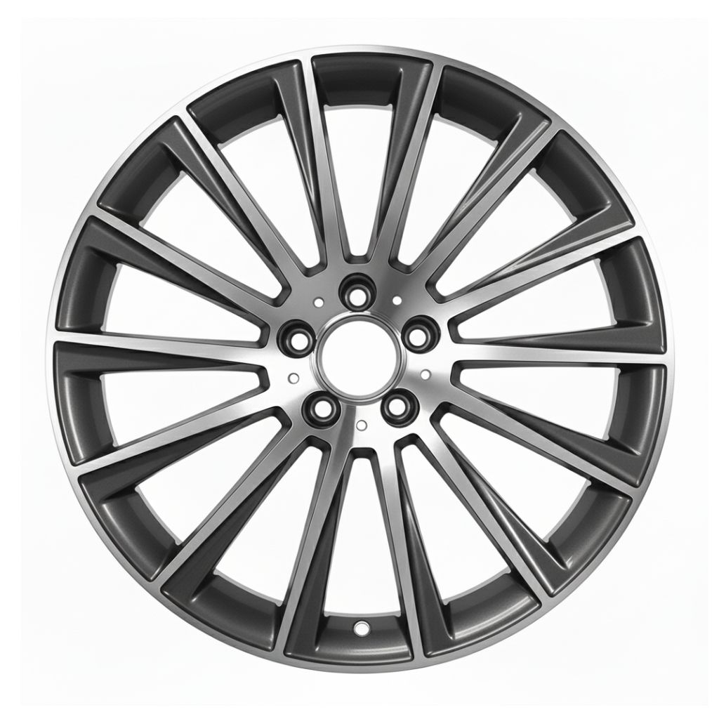 MB4 19x8.5 5x112 +35 66.6 Gunmetal Machined Face